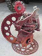 Metal sculpture by Jarrod Wickham